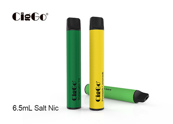 950mAh 2000 Hit Puff Bar 6.5ml Volume CigGo Plus X Puff Max Vaporizer